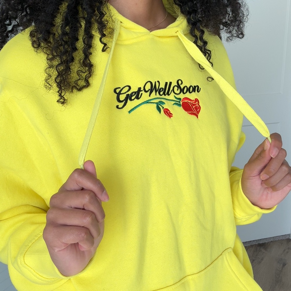 Yellow Get Well Soon Hoodie